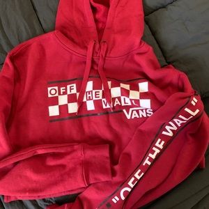 Red Vans Sweatshirt